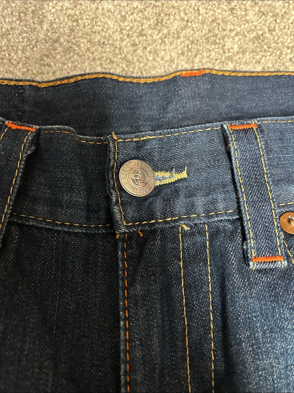 Vintage True Religion Bootcut Jeans Y2K - Picture 5 of 8